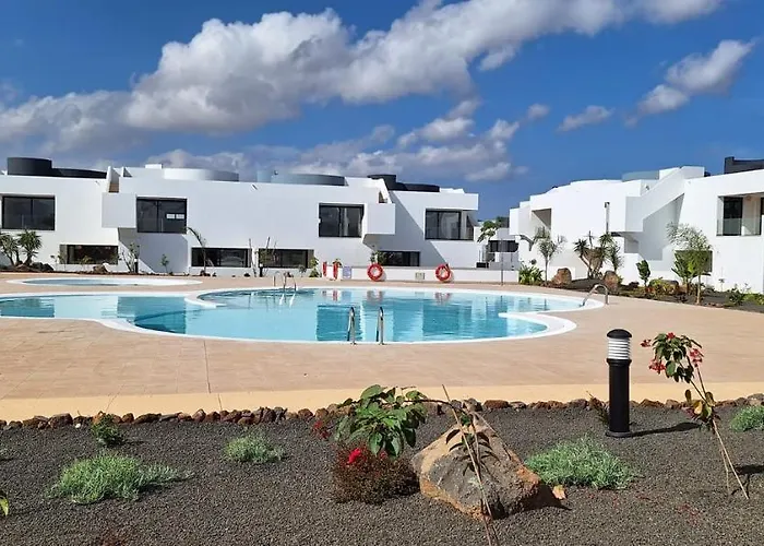 Casilla De Costa Luz Con Terrazza Fronte Piscina Apartamento La Oliva